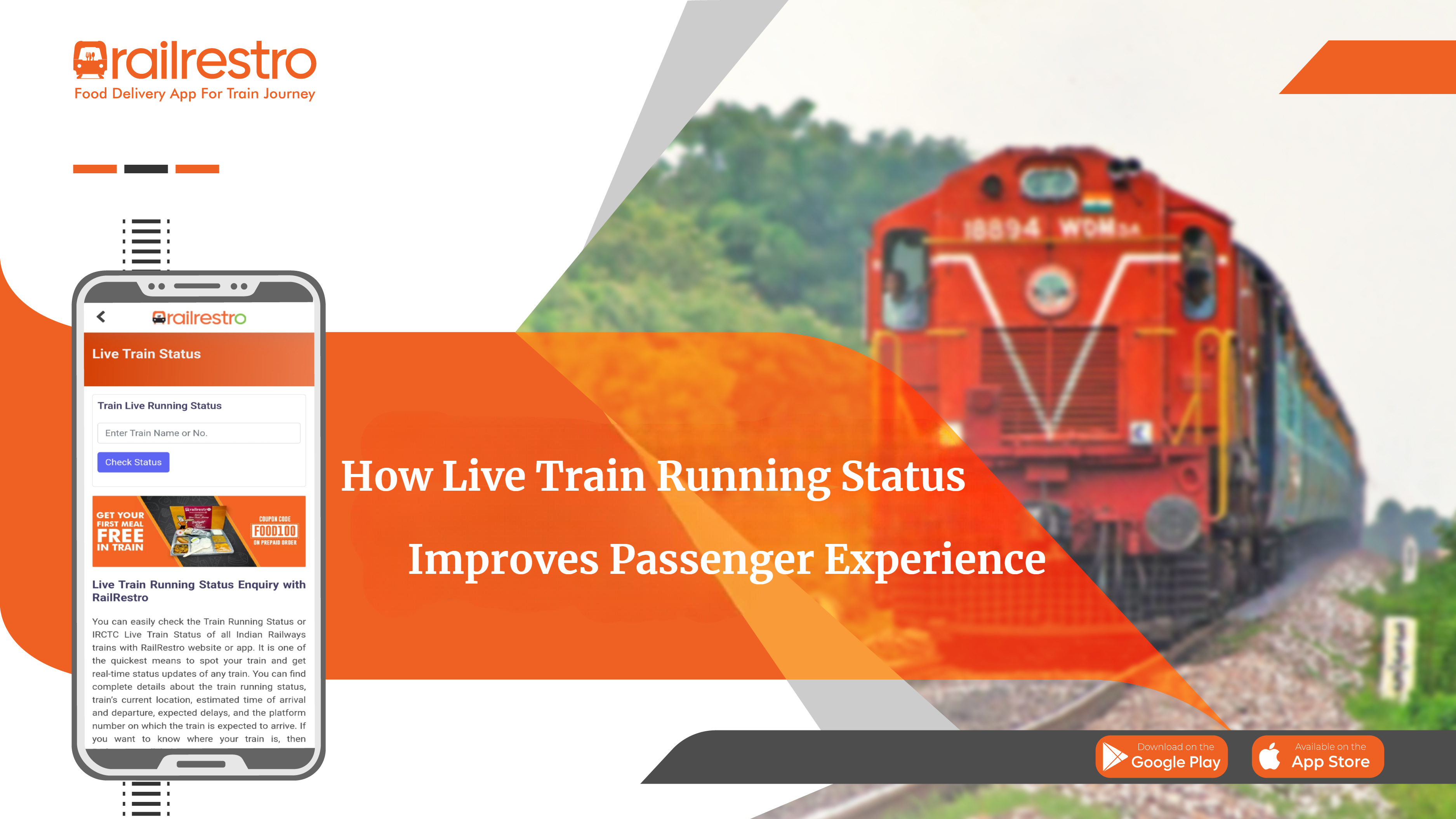 How Live Train Running Status Improves Passenger Experience