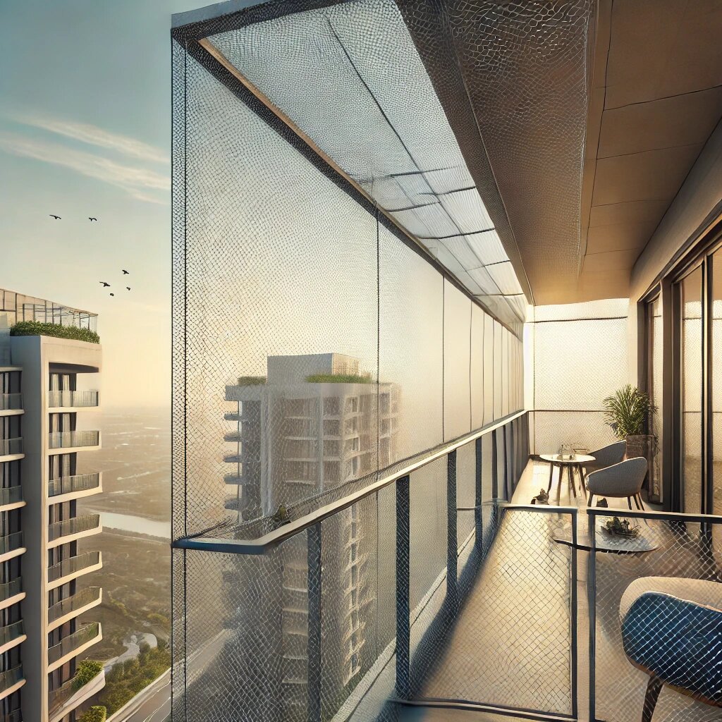 Protect Your Loved Ones with Balcony Safety Nets Installation in Gurugram