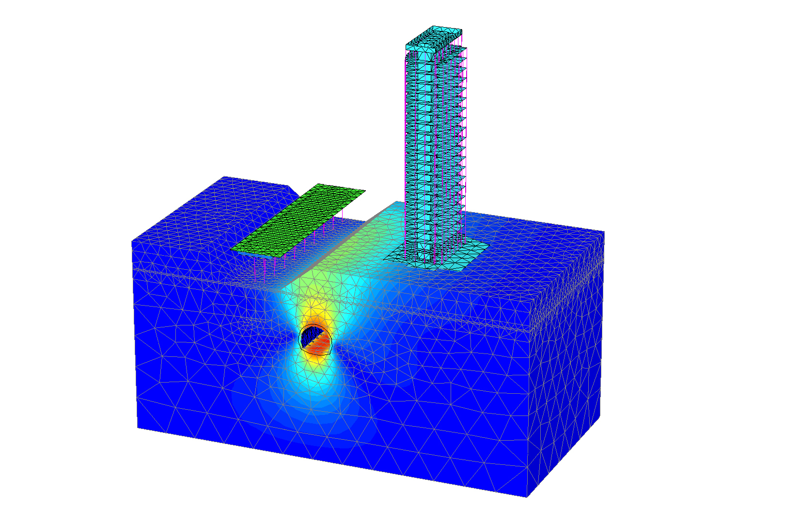 Numerical Analysis of Rectangular Footing Bearing Capacity Using PLAXIS Software Training