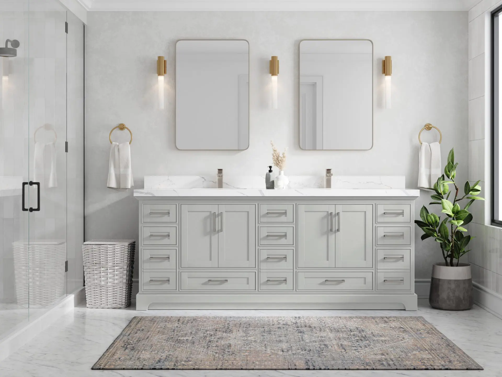 Double Sink Vanity: The Secret to Stress-Free Shared Bathrooms