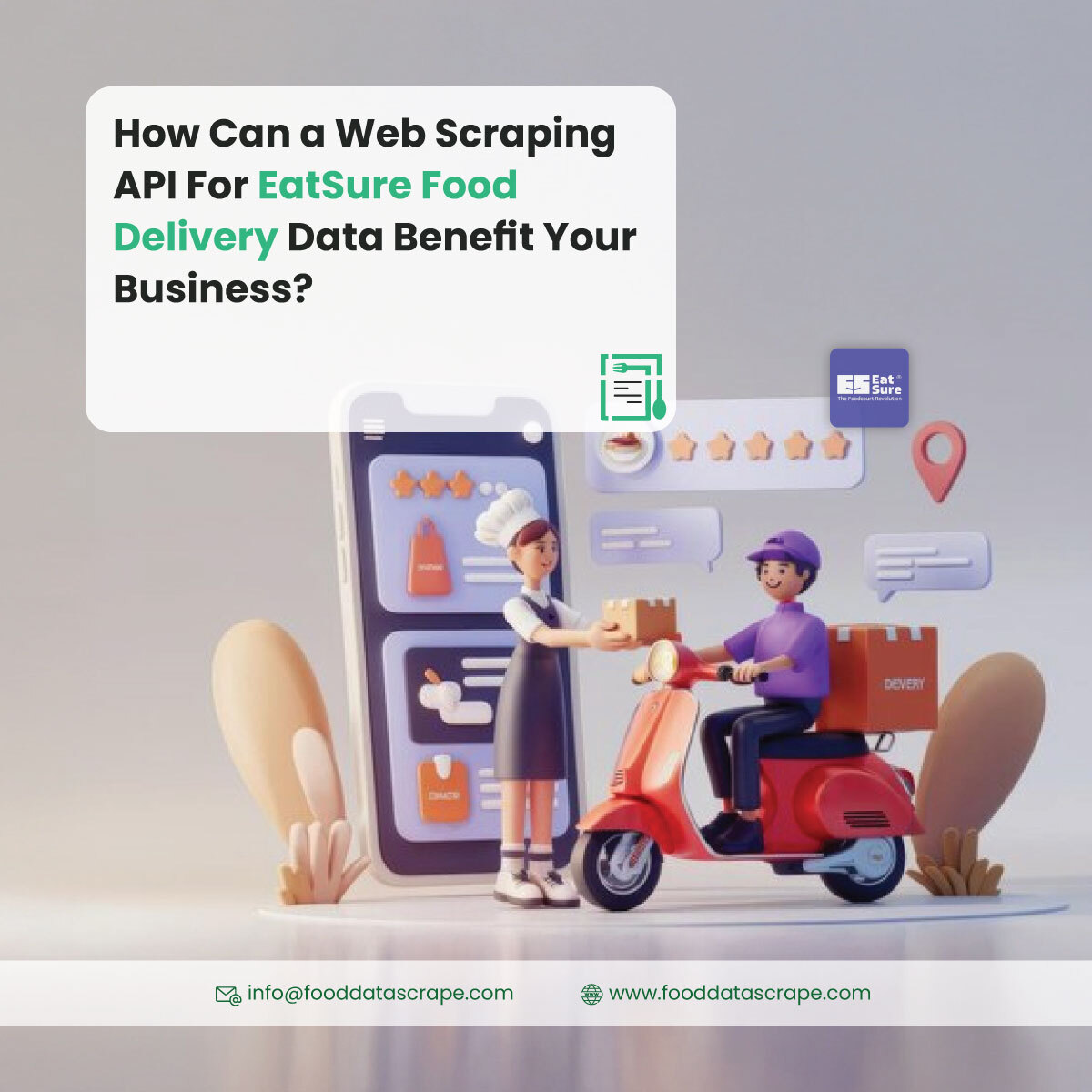 Web Scraping API For EatSure Food Delivery Data: Benefits