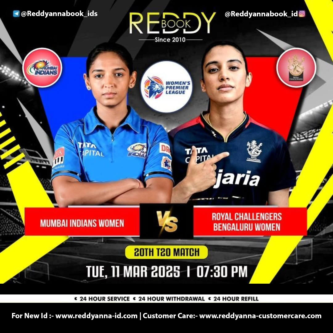 The Rise of Women's Cricket: Previewing the 20th Match Between MI and RCB Women With Reddy Anna ID.