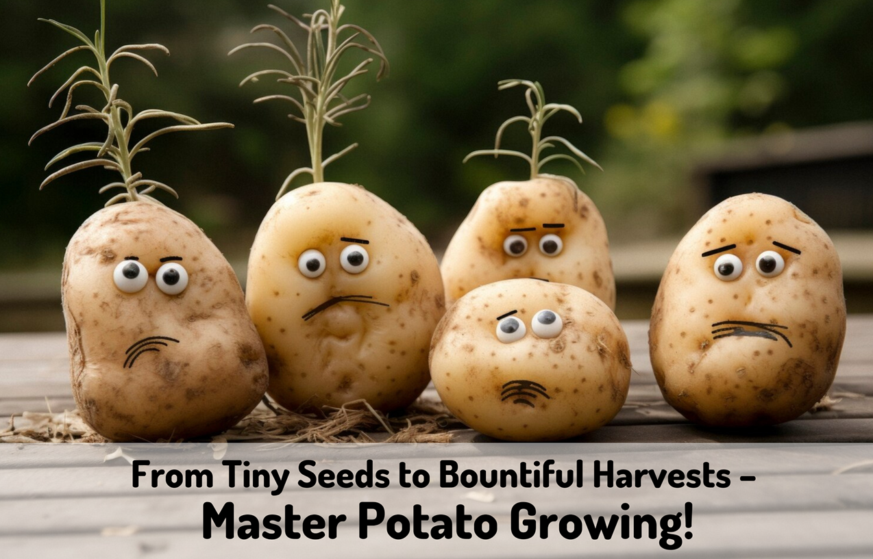 From Tiny Seeds to Bountiful Harvests – Master Potato Growing!
