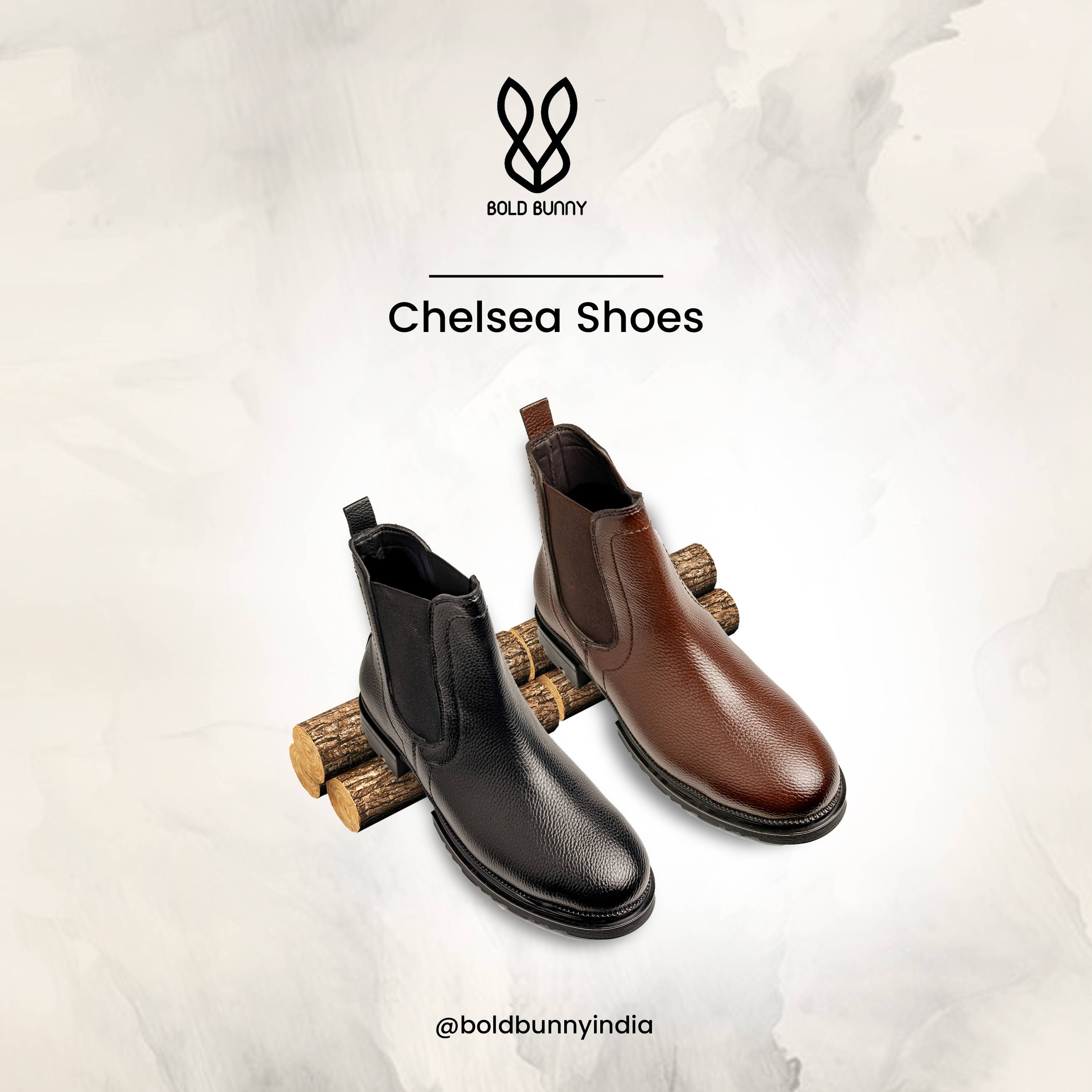 Brown Chelsea Boots – The Perfect Blend of Elegance and Versatility by Bold Bunny