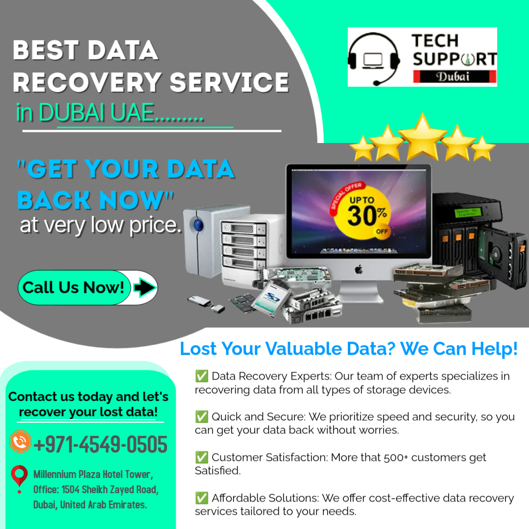 Quick Tips for Data Recovery in Dubai International City || 045490505