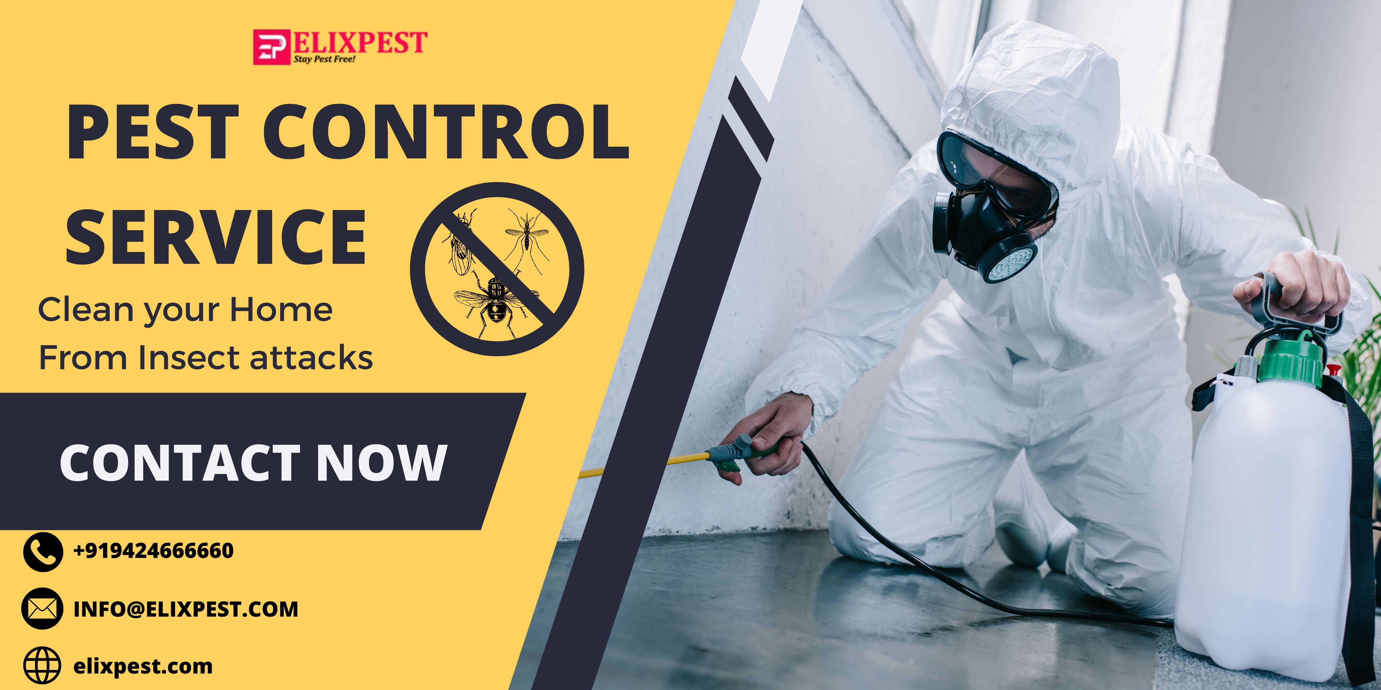 Elix Pest Control Services | Protection Against Unwanted Pests for Your Home and Business