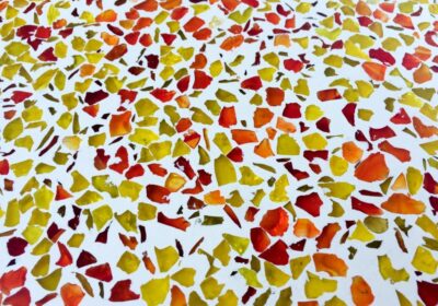 China Crushed Glass Chips Products