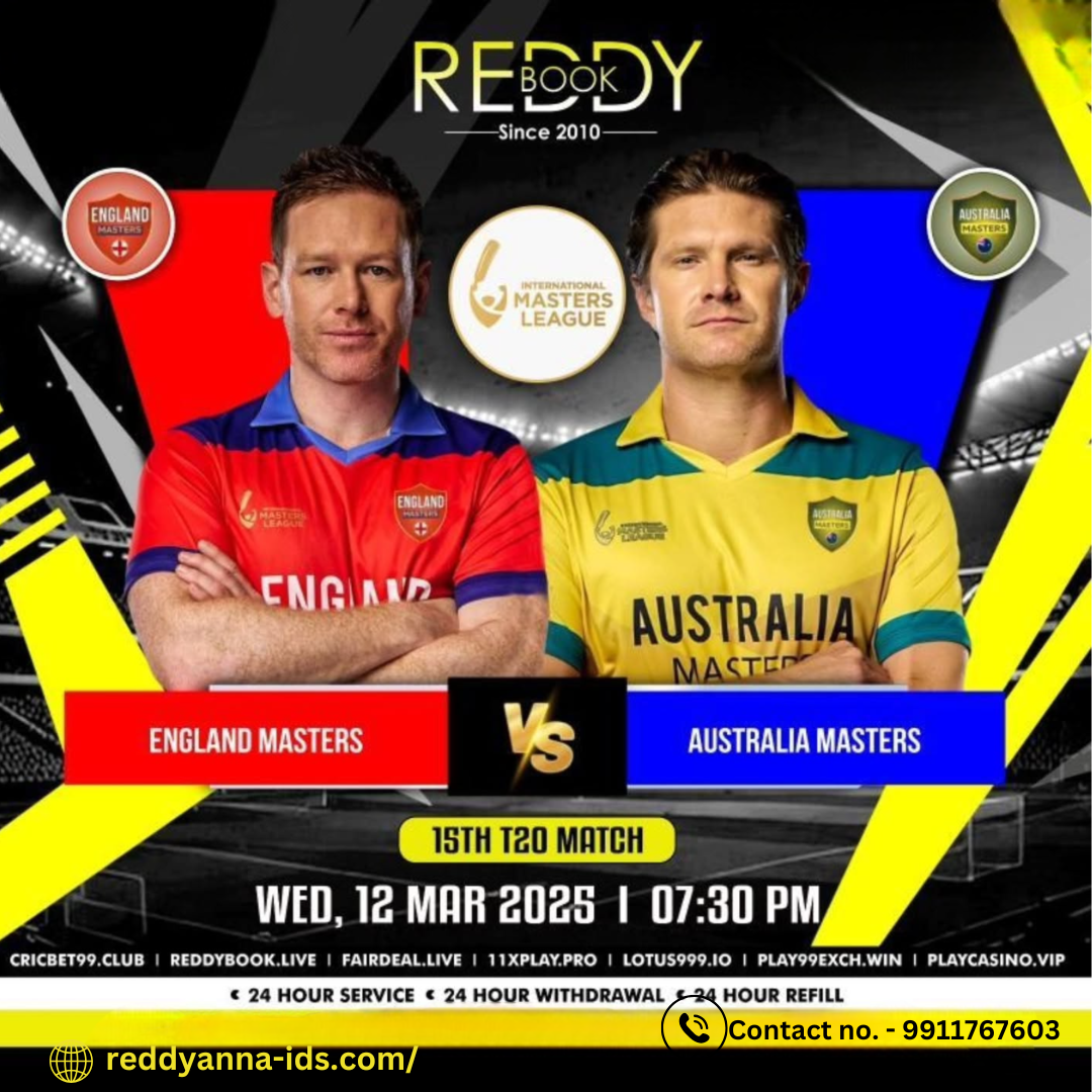 Raipur Ready for Action with Reddy Anna Online Book Id: What to Expect from England Masters vs Australia Masters Clash 2025.