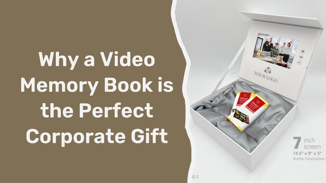 Why a Video Memory Book is the Perfect Corporate Gift