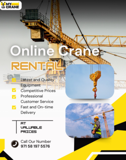 Reliable Crane Rental India Services for Heavy Lifting Projects