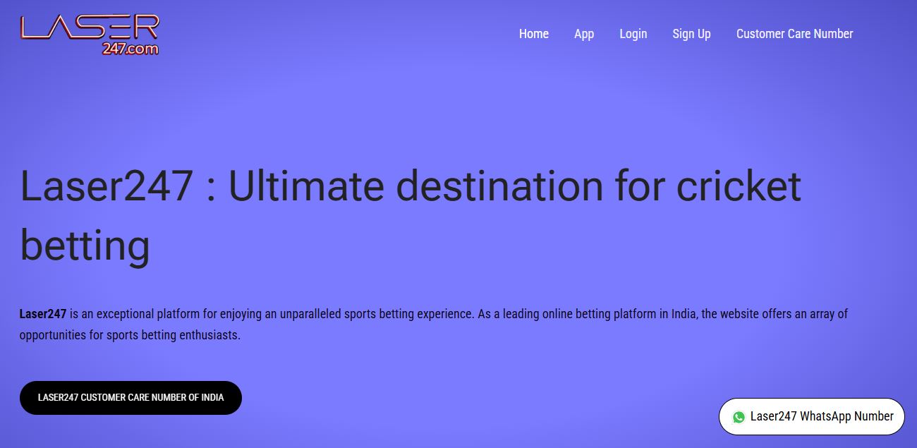How to use laser247 online app?