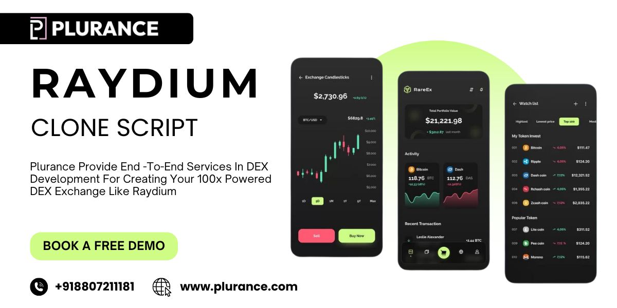 Why Entrepreneurs Should Choose Raydium Clone Script for Their DEX