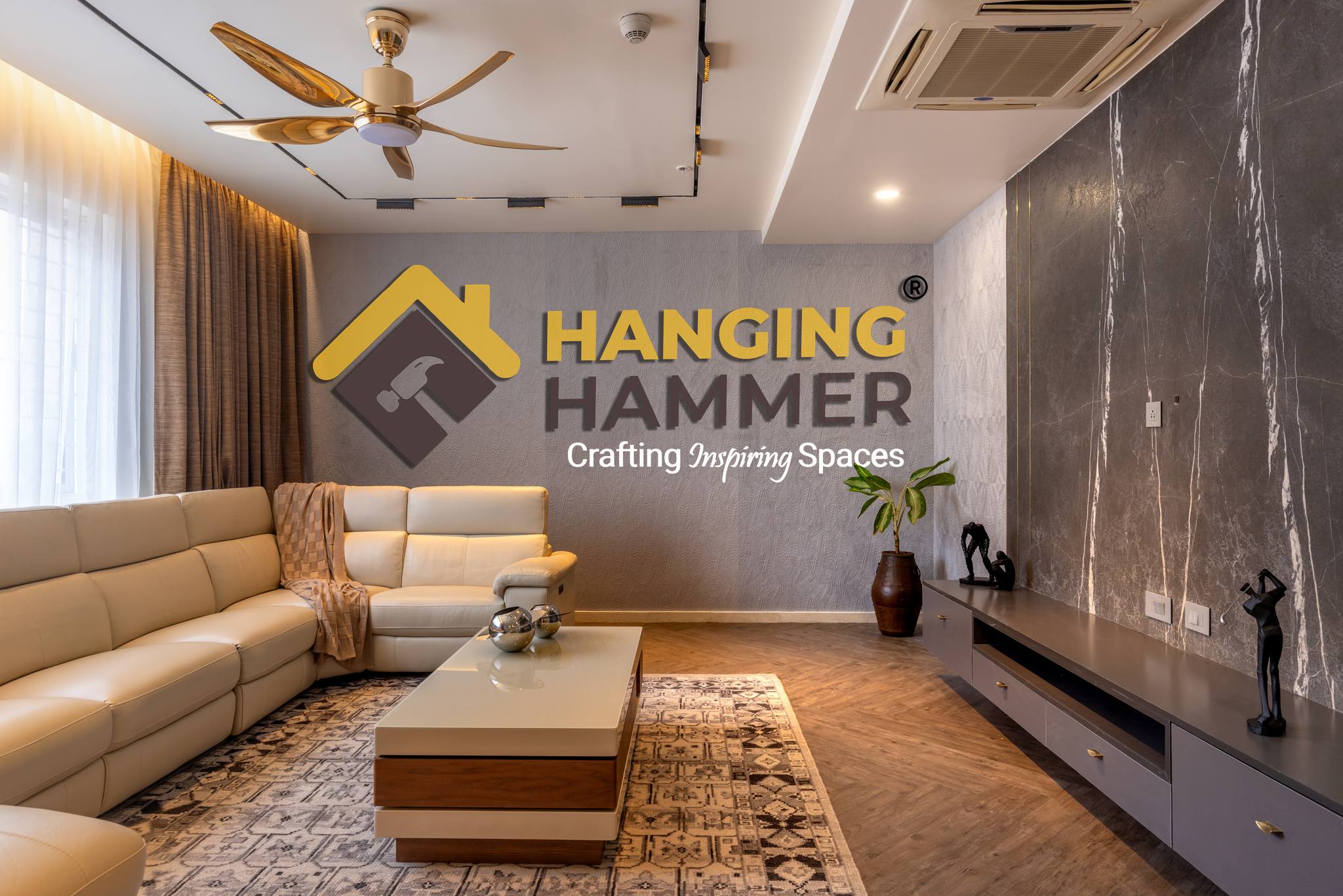 Hanging Hammer: The Best Commercial Interior Designing Company in Hyderabad