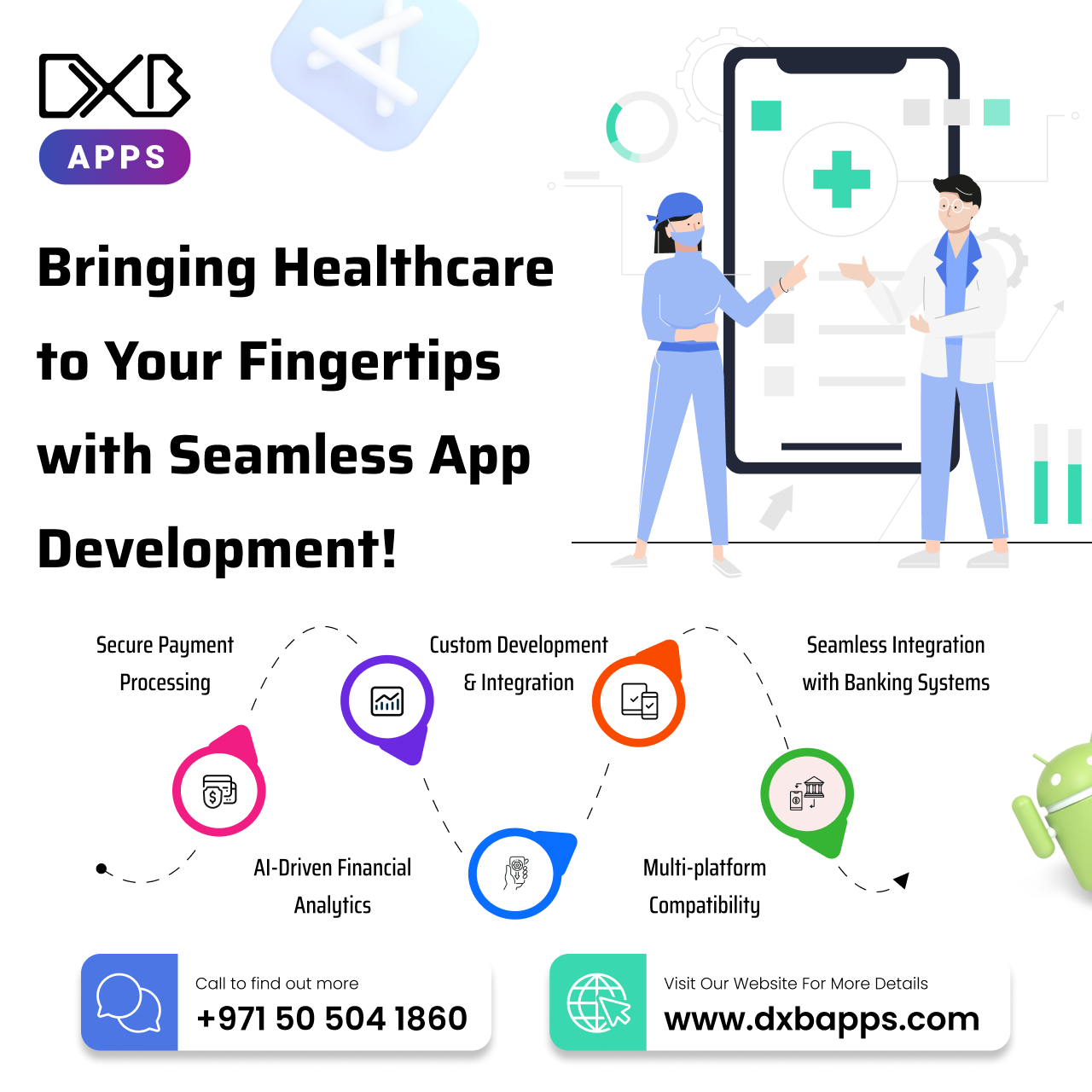 Unlock the business potential successfully with DXB APPS mobile application development Abu Dhabi services