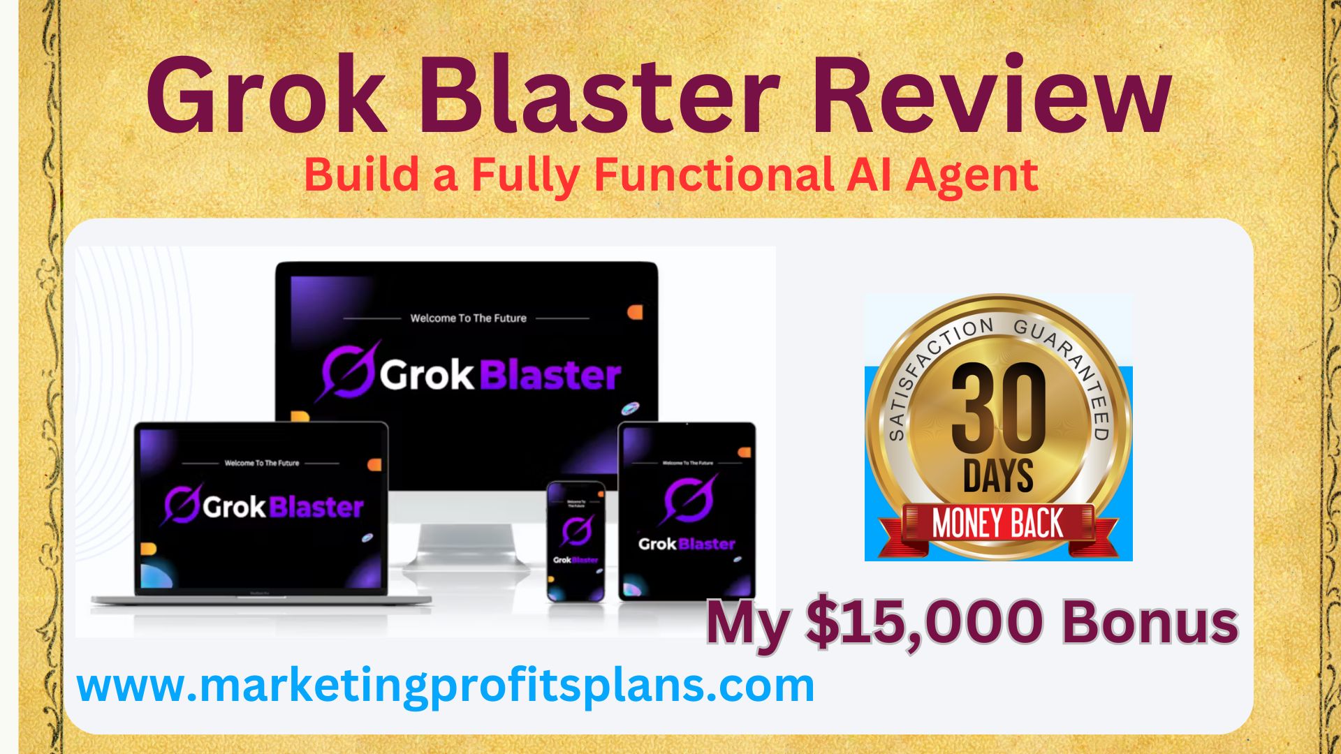 Grok Blaster Review &ndash; Build a Fully Functional AI Agent [By Amit Gaikwad]