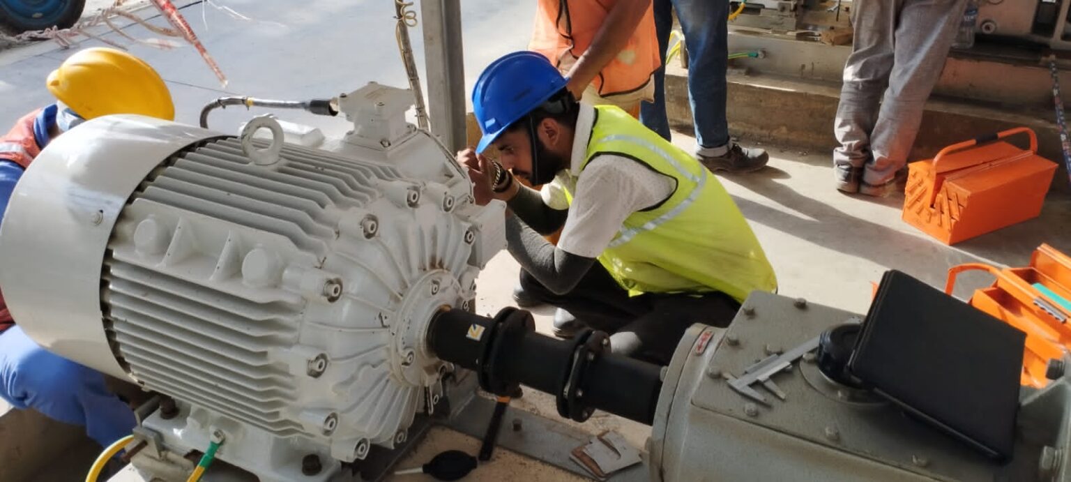 Vertical Laser Shaft Alignment Services In India