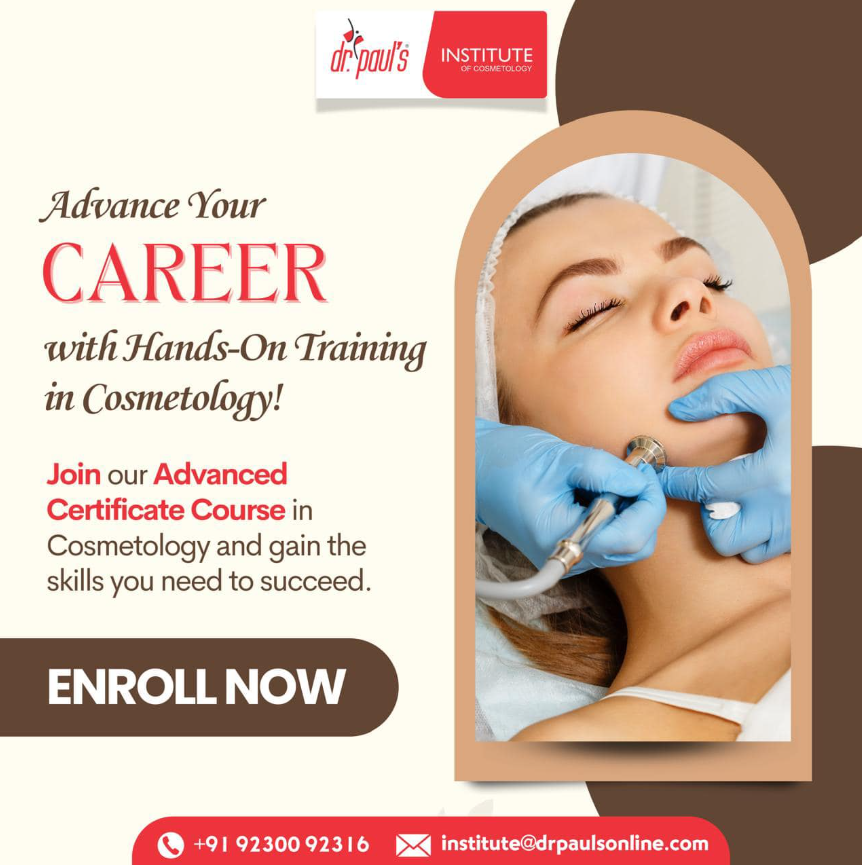 Advance Your Career with a Diploma in Cosmetology & Post Graduate Diploma in Medical Trichology