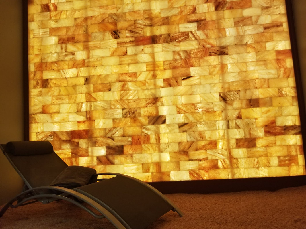 Create a Salt Room with Salt Bricks & Pink Salt Tiles Decor