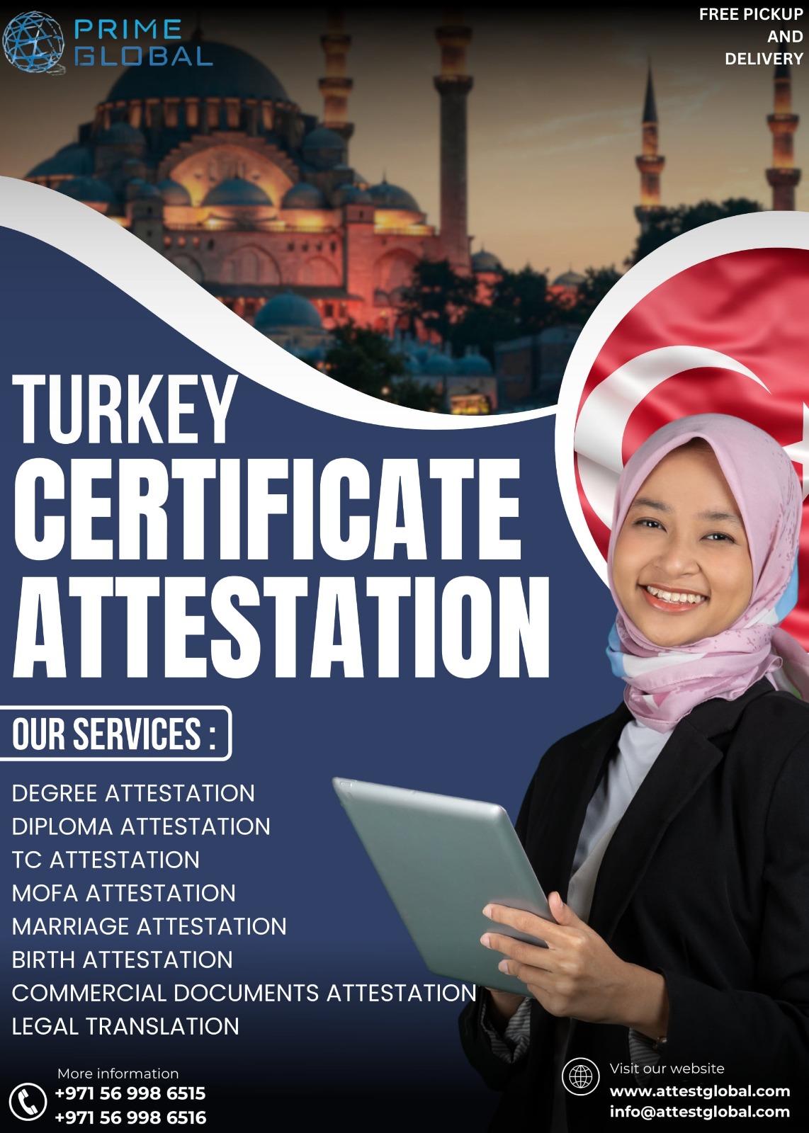 Turkey Document Attestation for UAE Residency & Work Permit