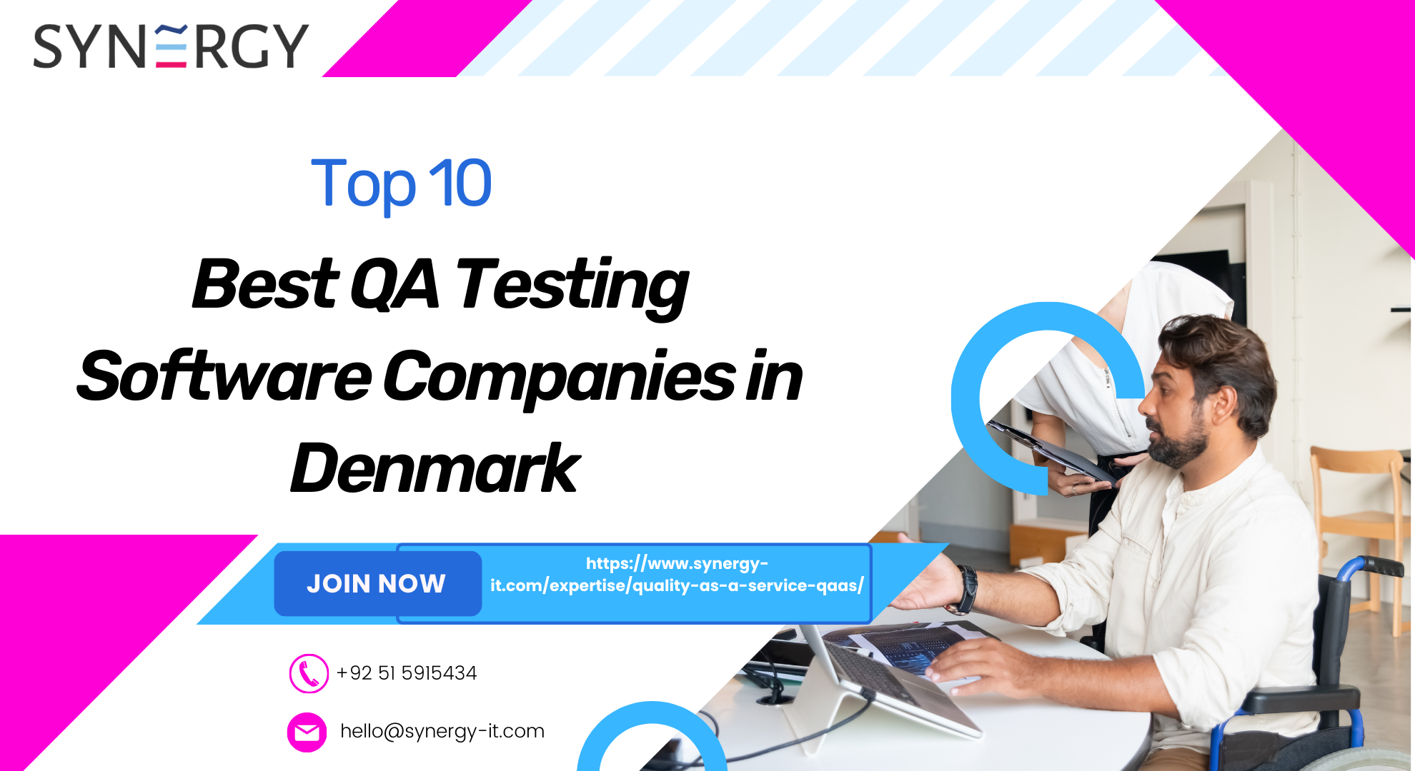 Top 10 best QA Testing Software Companies in Denmark.