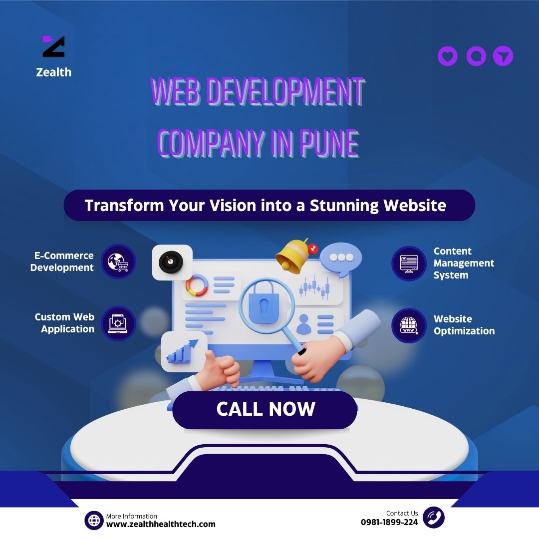 Insight by Web development company In Pune : Why Healthcare Providers Can’t Afford to Ignore a Website Anymore