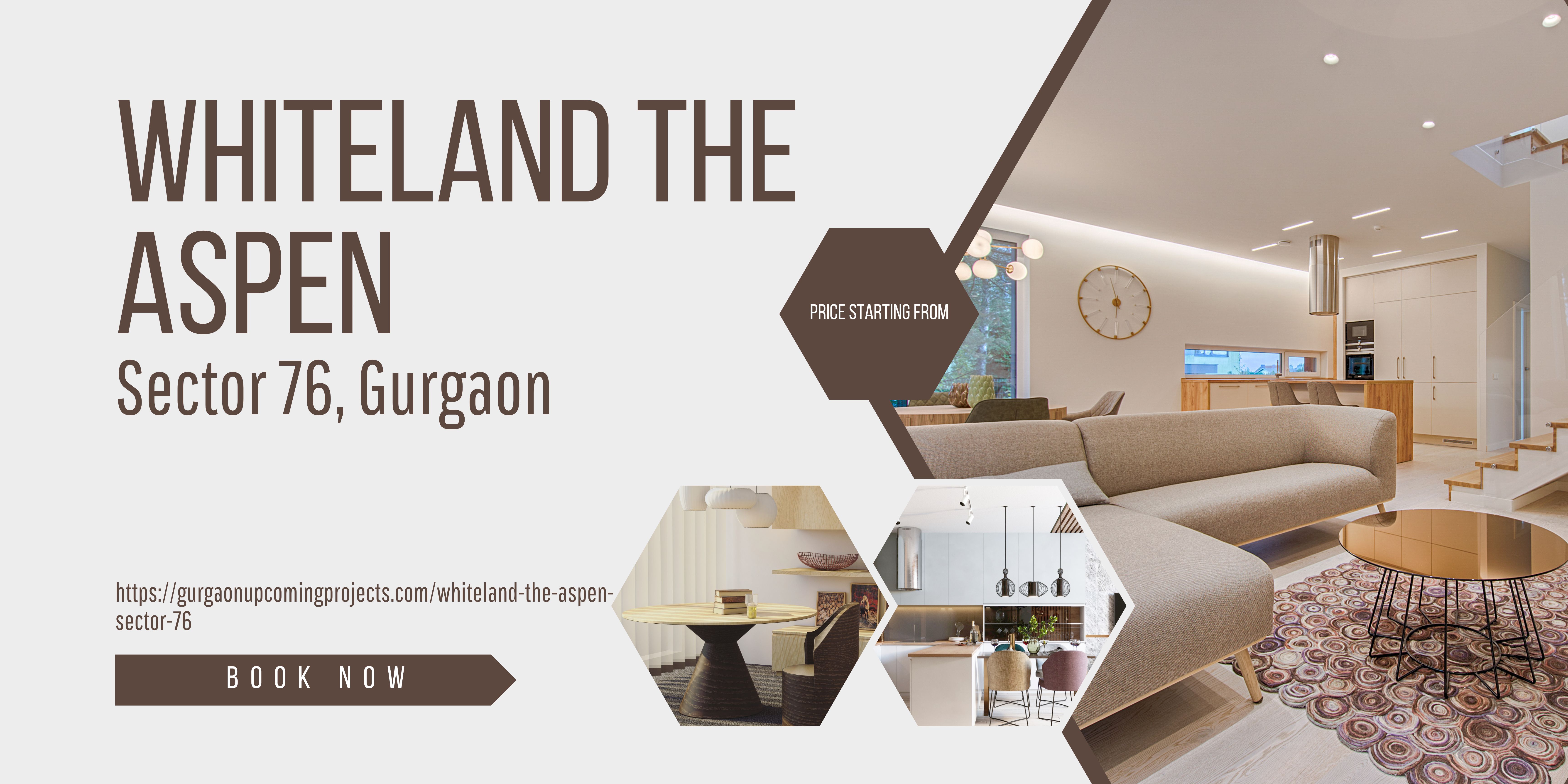 Whiteland The Aspen in Sector 76, Gurgaon: Elevating Urban Living with Unmatched Elegance