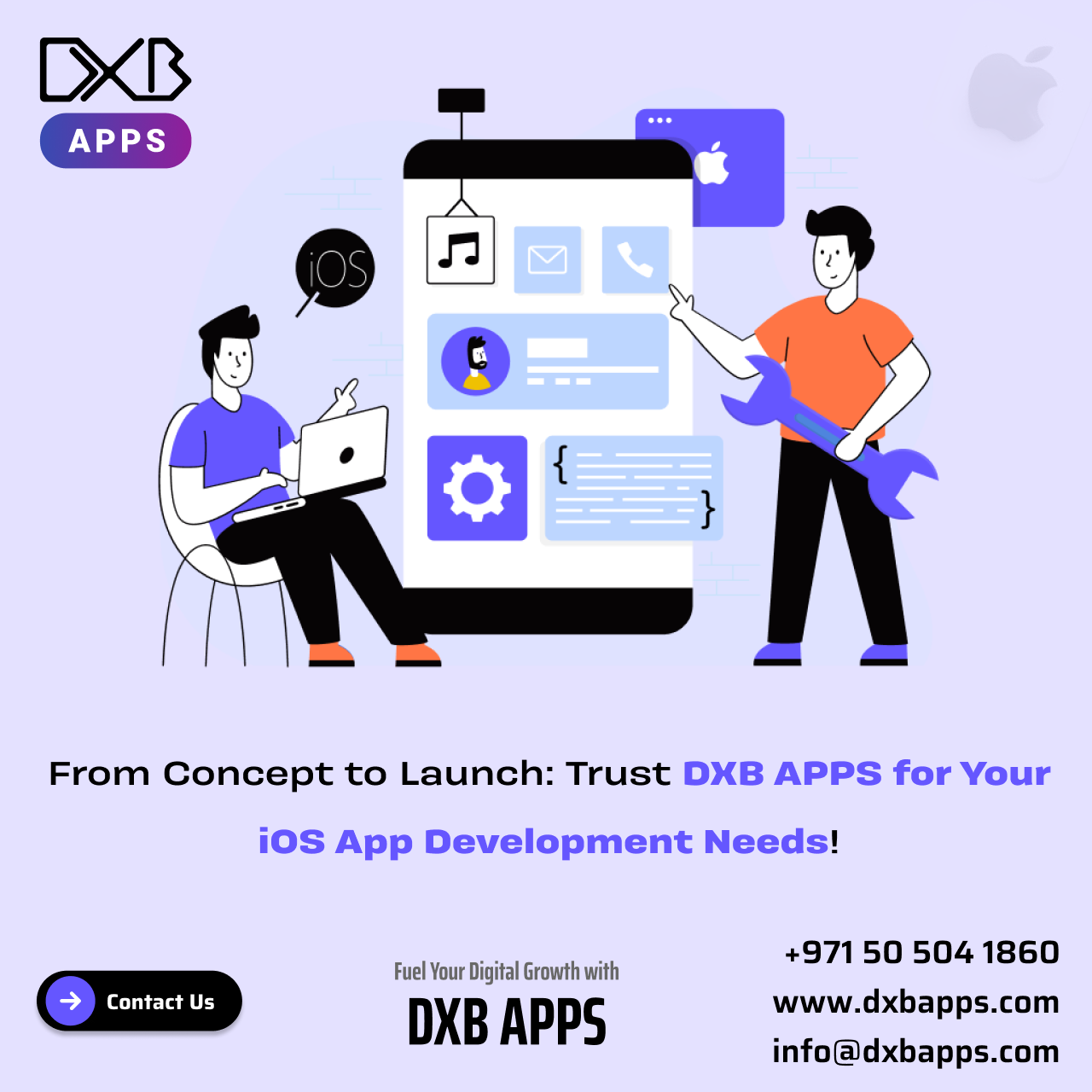 Get the top mobile app development Dubai solutions by DXB APPS