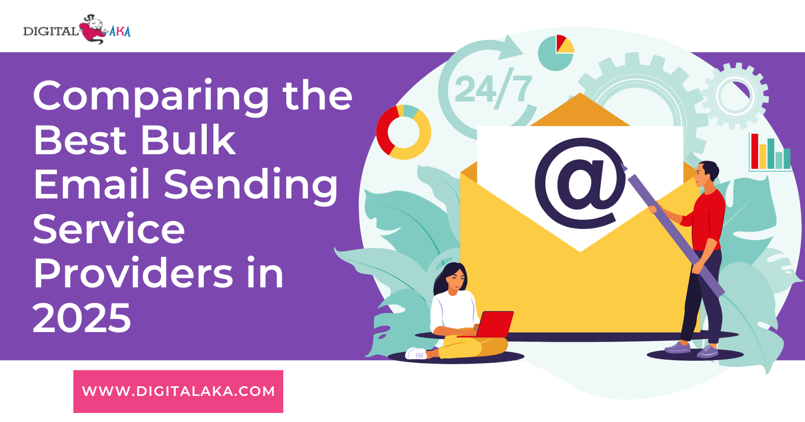 Comparing the Best Bulk Email Sending Service Providers in 2025