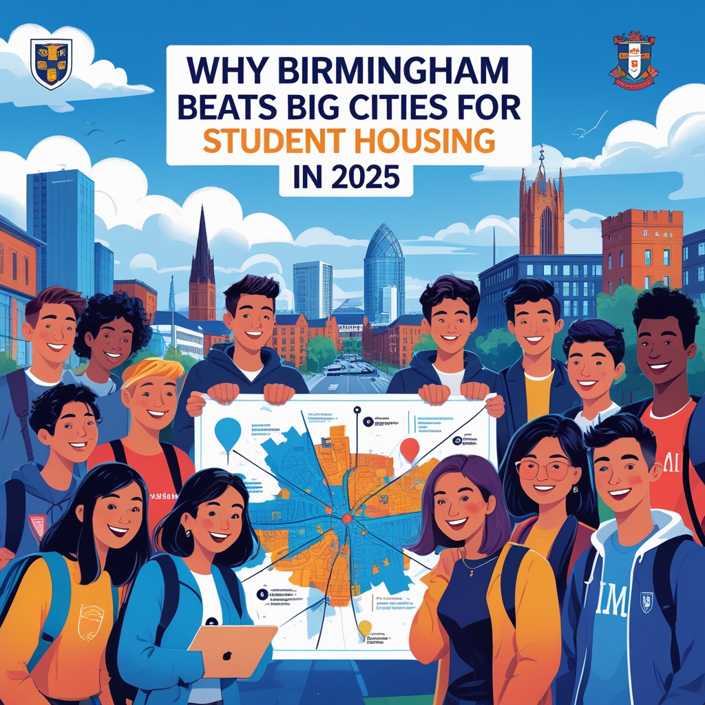Why Birmingham Beats Big Cities for Student Housing in 2025