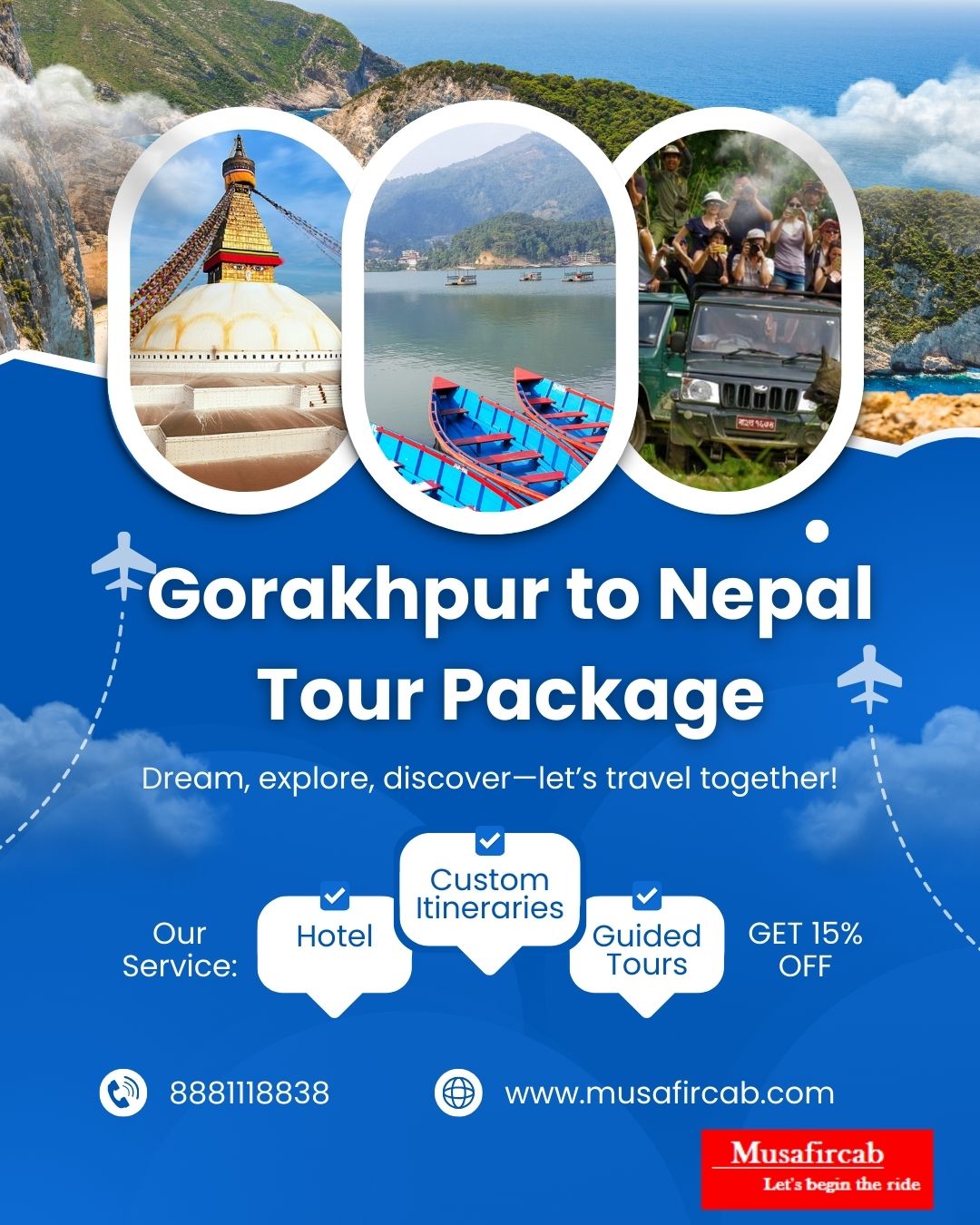 Nepal Tour Package from Gorakhpur — A Journey to the Land of the Himalayas