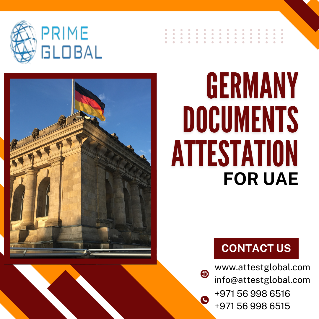 Germany Educational & Personal Certificate Attestation in UAE