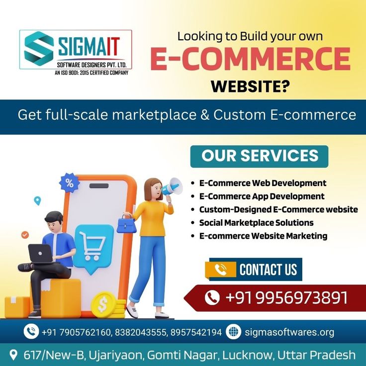 Ecommerce Web Designing Company in Lucknow – Empowering Businesses with Digital Solutions