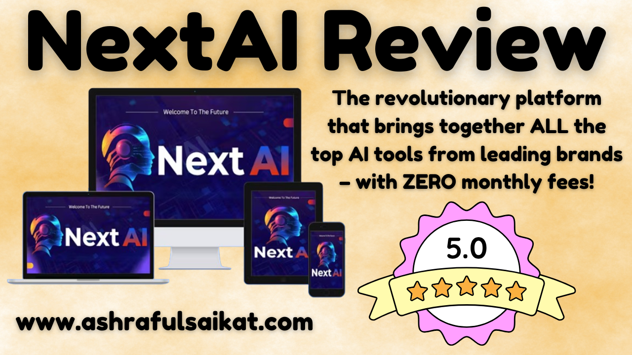 NextAI Review - Powerful AI Apps In A Single Dashboard