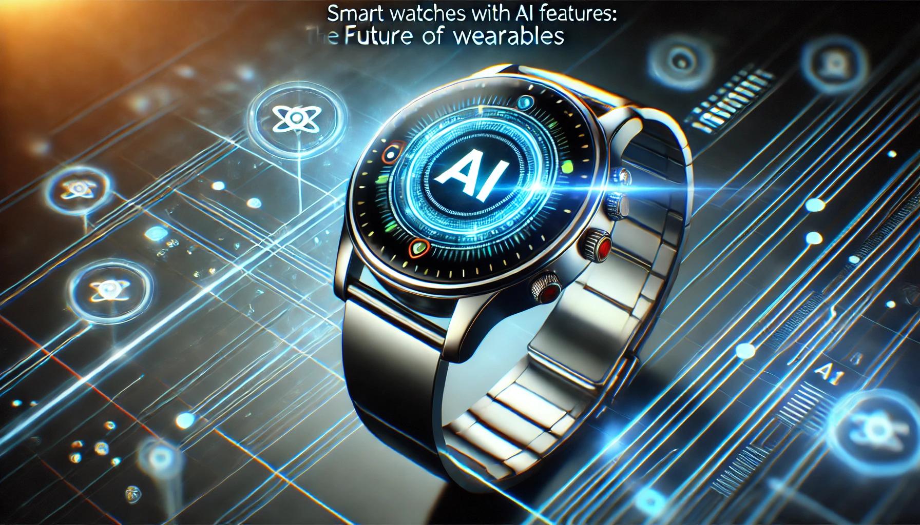 Smart Watches with AI Features: Future of Wearables