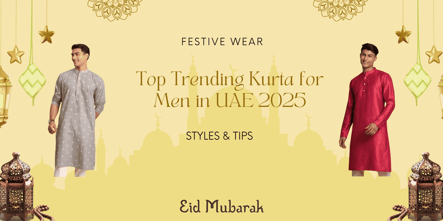 Top Trending Men’s Kurta Styles in the UAE for 2025