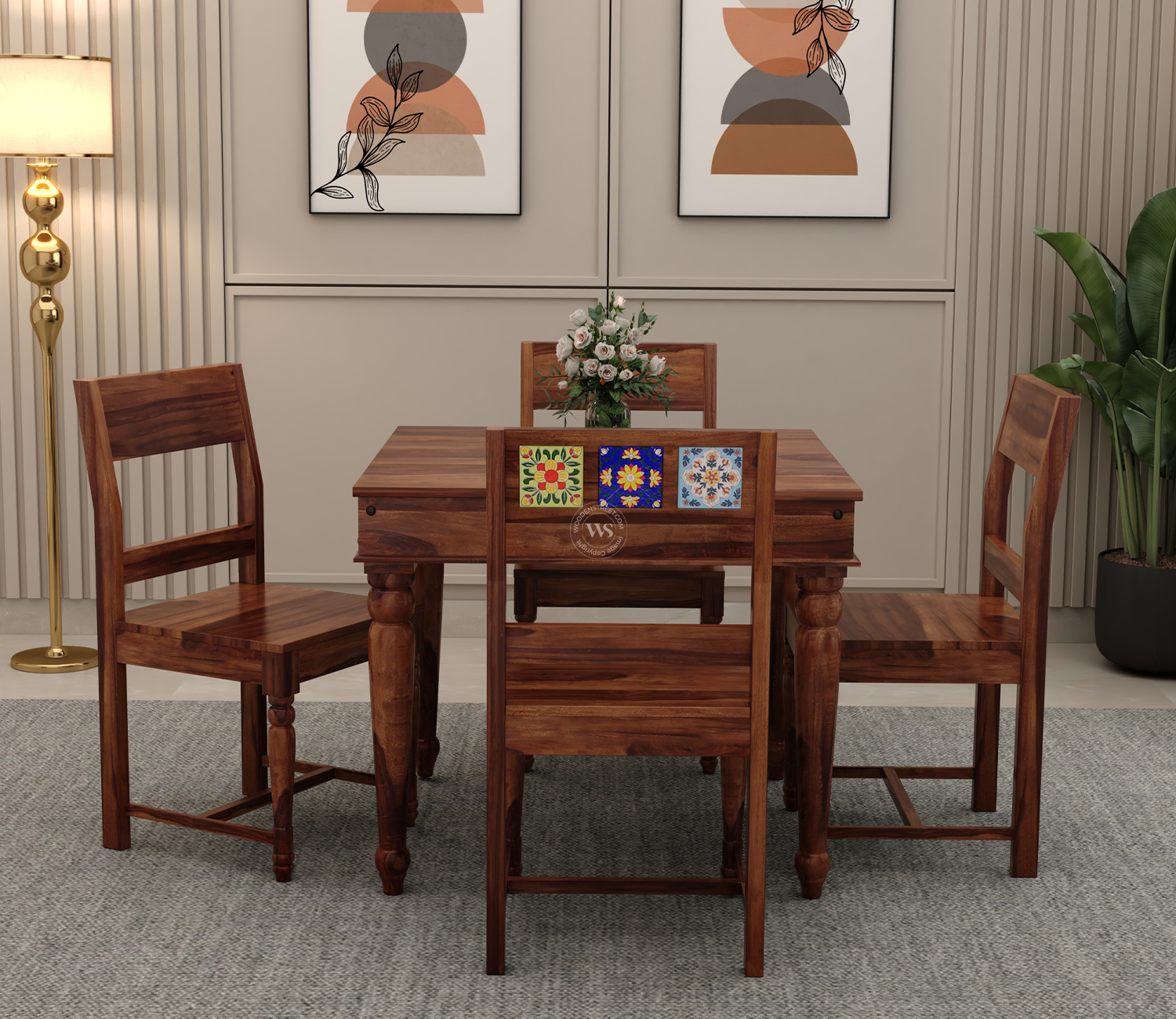Top 4 Seater Dining Table Sets for Small Dining Spaces