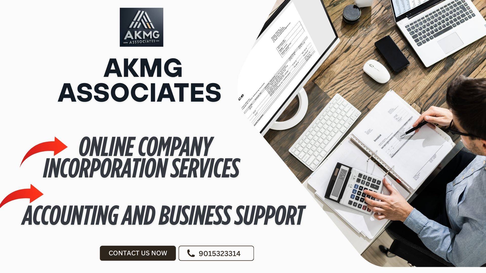 AKMG Associates' Comprehensive Guide to Online Company Incorporation Services, Accounting and Business Support