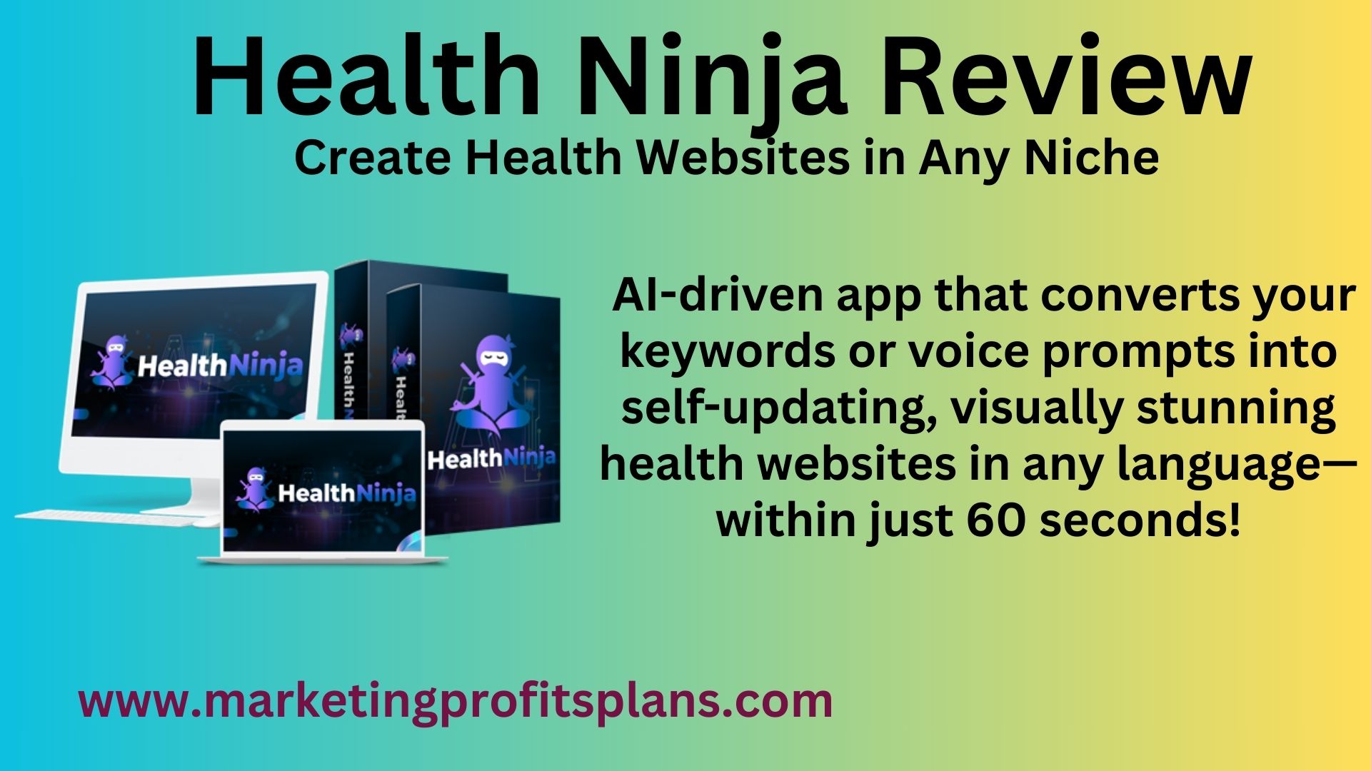Health Ninja Review &ndash; Create Health Websites in Any Niche [By Abhijit Saha]