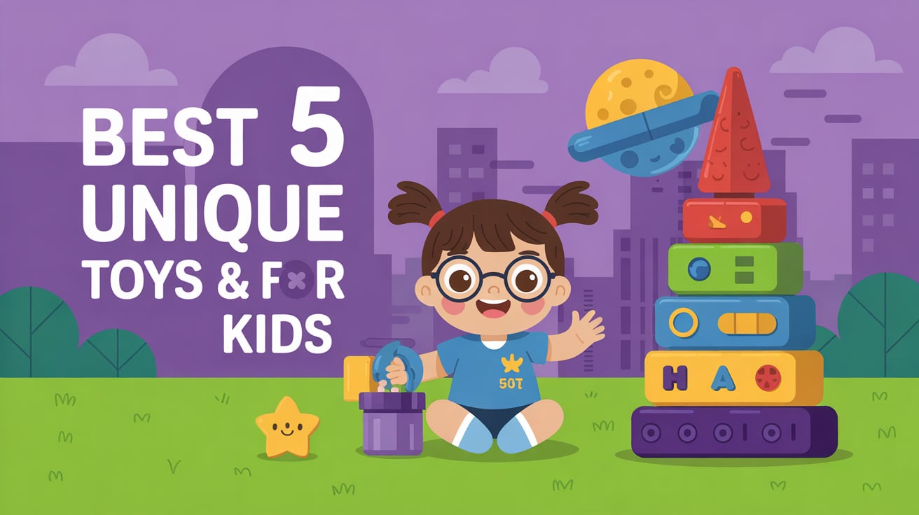 Best 5 Unique Toys for Kids