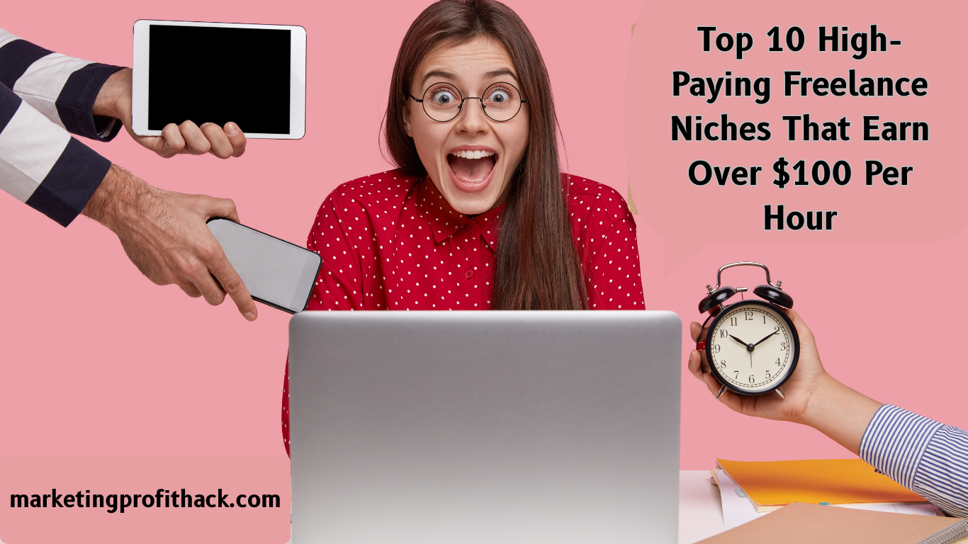 Top 10 High-Paying Freelance Niches That Earn Over $100 Per Hour