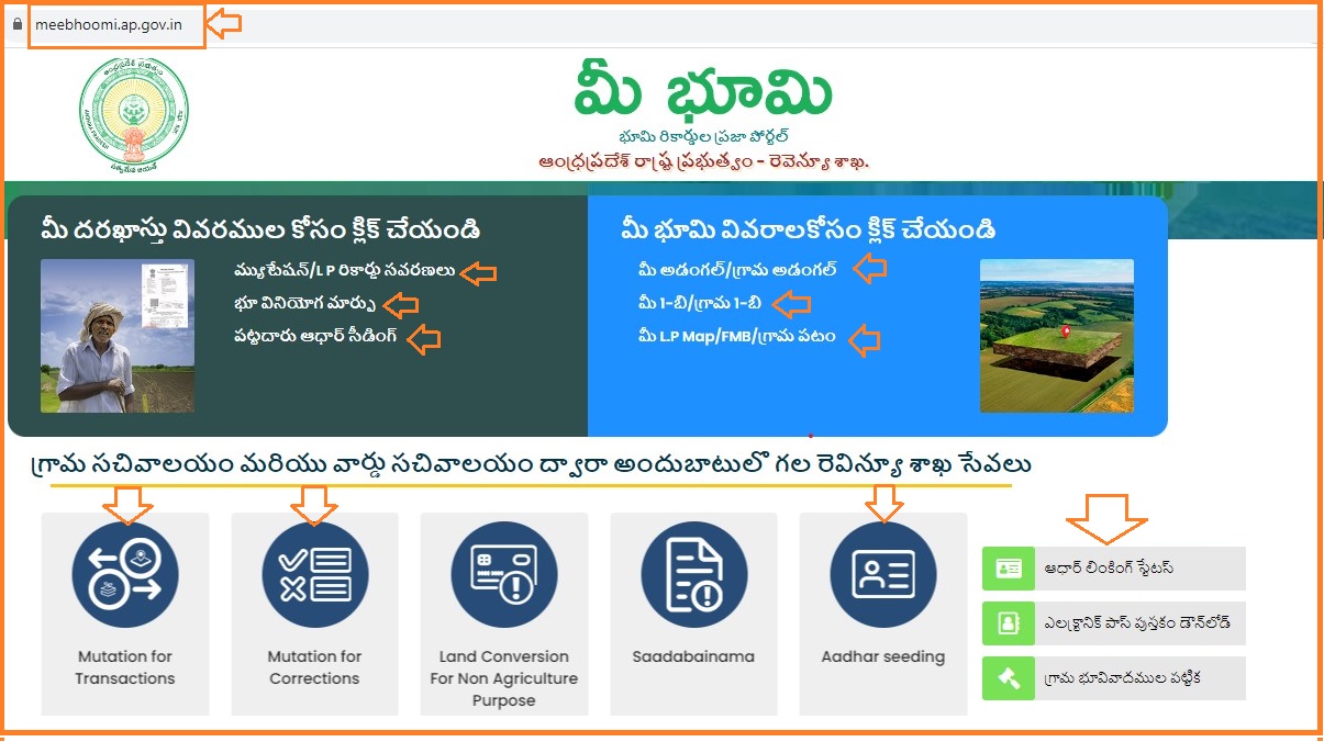 Meebhoomi: Andhra Pradesh's Digital Land Records Portal