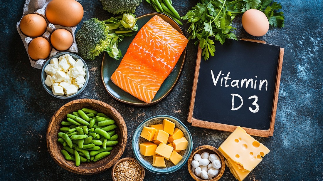 Natural sources of Vitamin D3 for bone health and immune system support