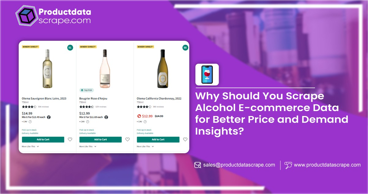 Scrape Alcohol E-commerce Data for Better Price Insights