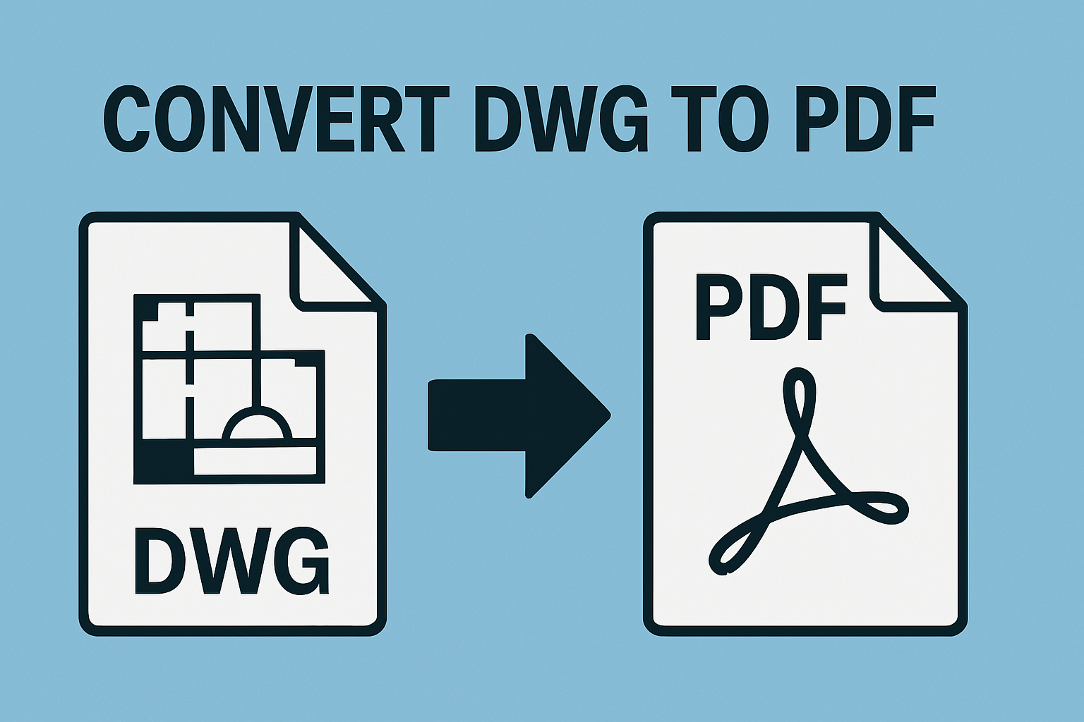 How to Convert DWG to PDF in Easy Ways