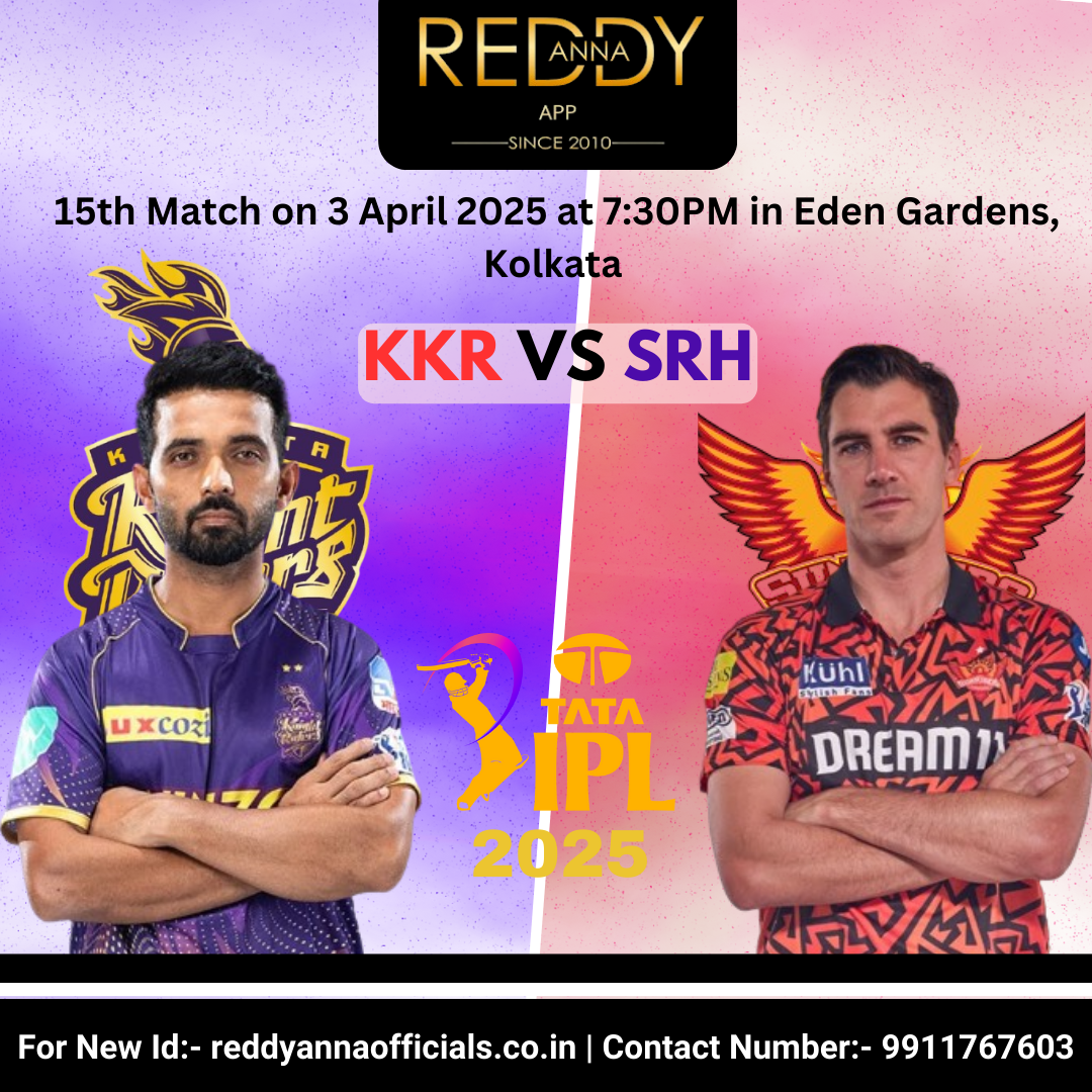 Reedy Anna Covers KKR vs SRH – Don’t Miss a Second of the Excitement!