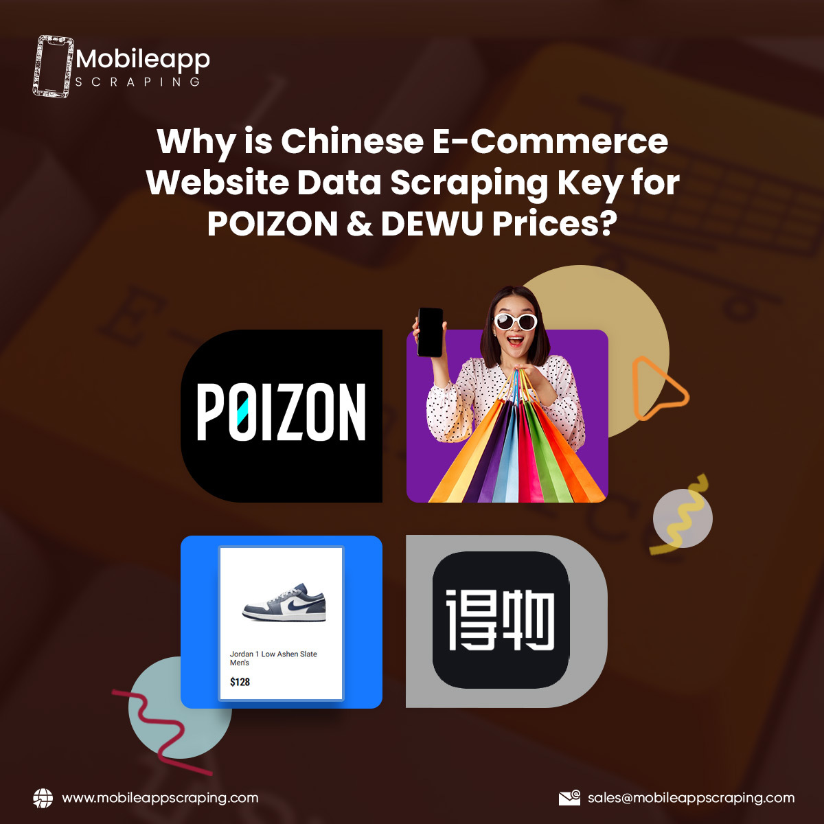 Chinese E-Commerce Web Data app Scraping From POIZON & DEWU