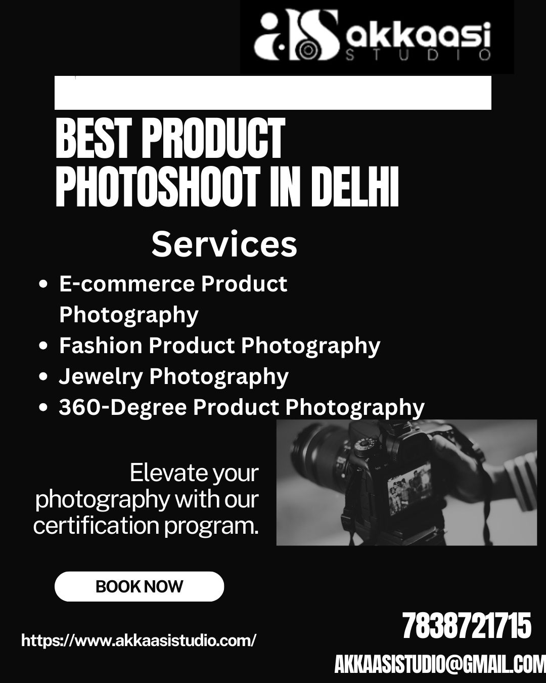 What are the key factors to consider when choosing the best photography studio in Delhi?