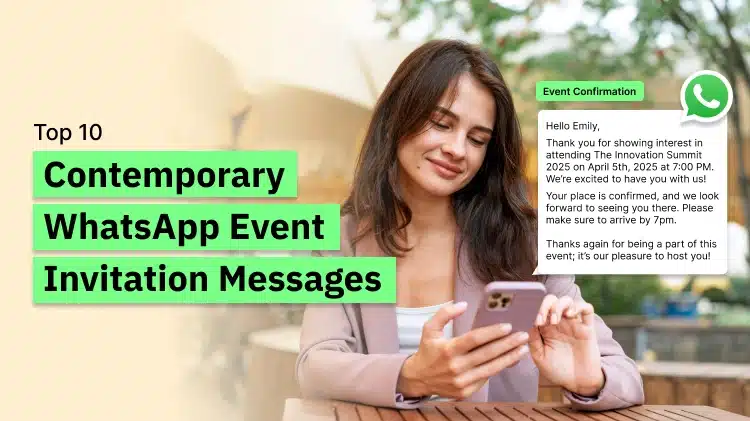 Top 10 Contemporary WhatsApp Event Invitation Messages