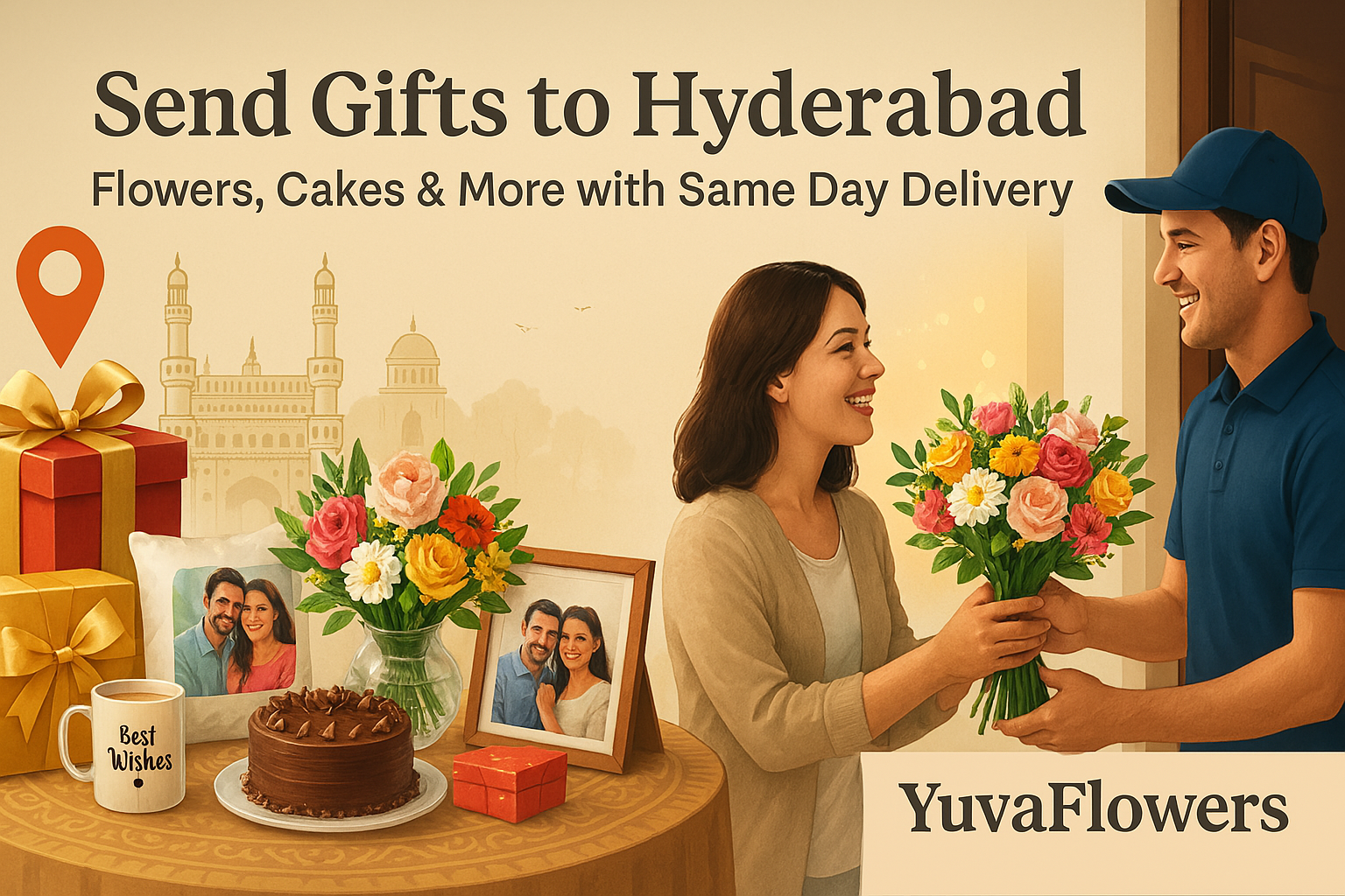 How to Send Online Birthday Gifts with Same Day Delivery in Hyderabad