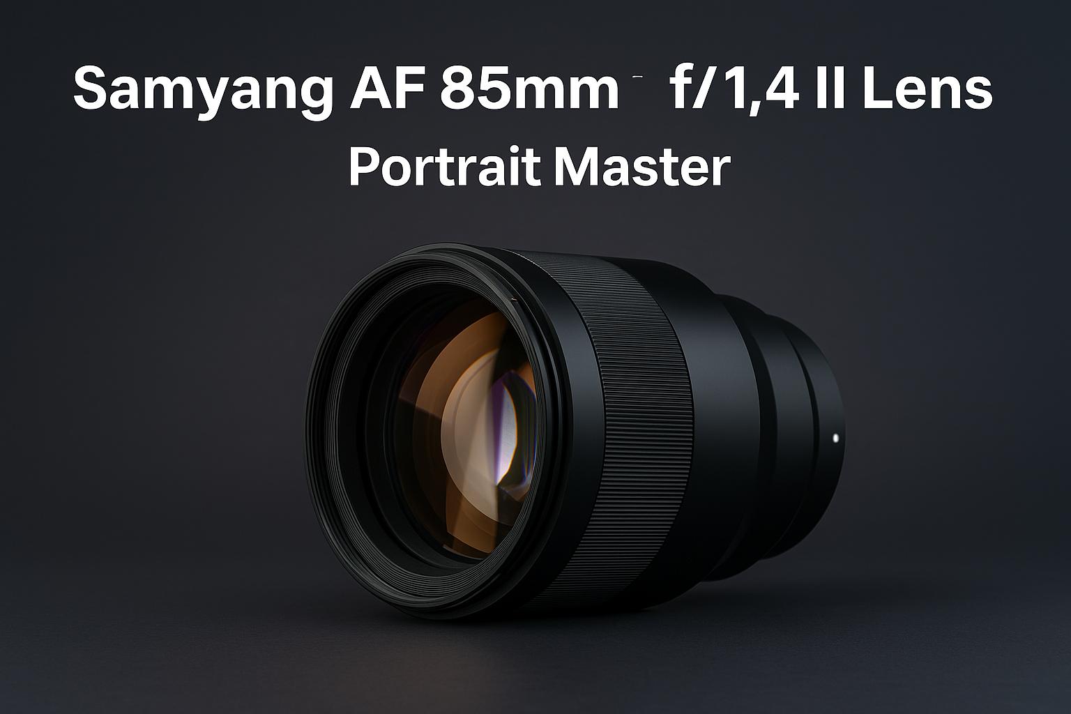 Samyang AF 85mm f/1.4 II Lens - Portrait Master